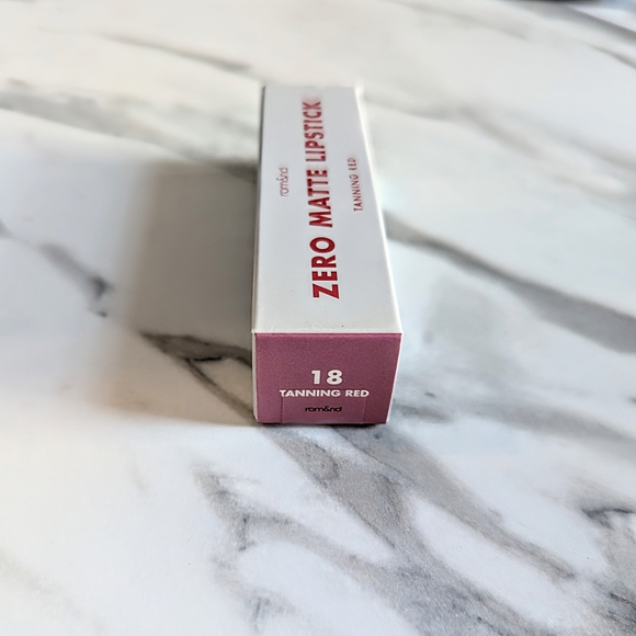 NBU rom&nd romand lipstick in tanning red 💄👄 - Picture 4 of 5